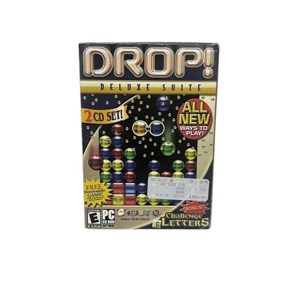 DROP Anniversary Edition PC CD-ROM eGames Nuclide Games NEW Sealed - Picture 1 of 6